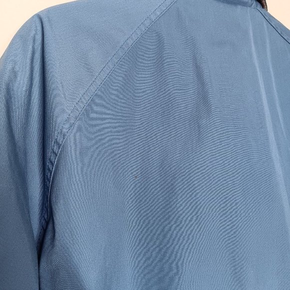 Vtg Woolrich Womens XL Chore Coat Jacket Blue Wool Lined USA Made Workwear READ - Picture 7 of 16